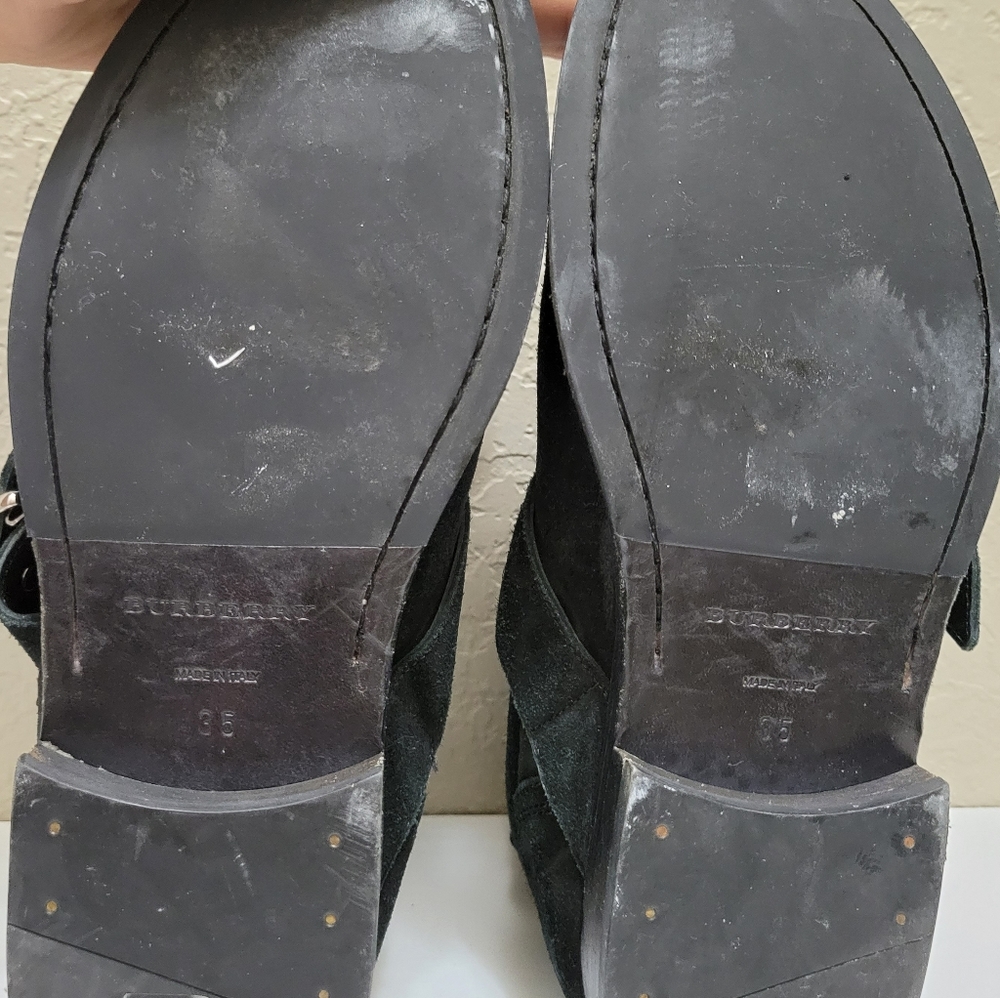 Ankle suede Burberry boots - Picture 5 of 5